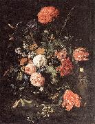 Jan Davidsz. de Heem Vase of Flowers painting
